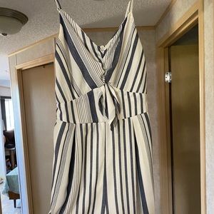 Striped romper